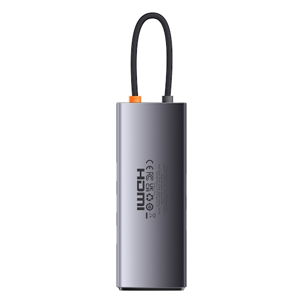 Baseus StarJoy 8-i-1 USB-C Hub med PD / 3x USB-A / HDMI / RJ-45