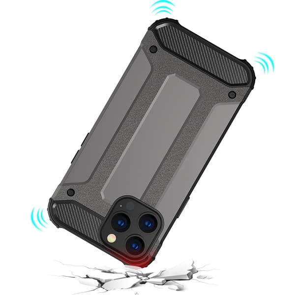 Hybrid Armor Skal iPhone 14 Pro Blått Robust Hybridfodral