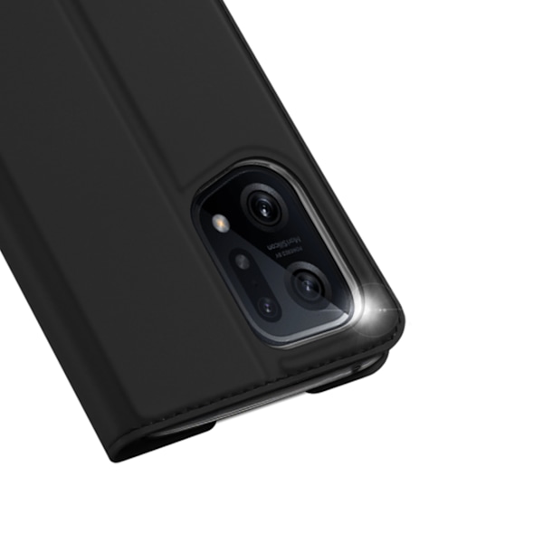 Dux Ducis Skin Pro Fodral med Flip-Cover för Oppo Find X5 Svart