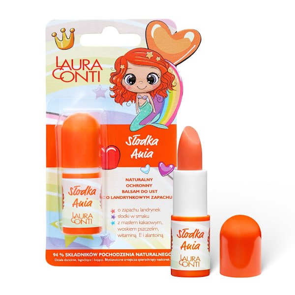 Laura Conti Skyddande Läppbalsam med Godisdoft - 3/8 g