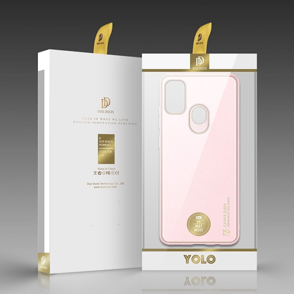 Dux Ducis Yolo Elegant Konstläderfodral för Samsung Galaxy M30s