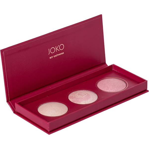 Joko My Universe Ansiktshighlighterpalett/ 3 x 2 g
