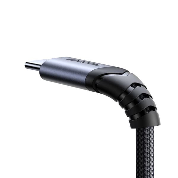 Joyroom SY-C01 USB-C till 3/5 mm mini-jack Adapter - svart