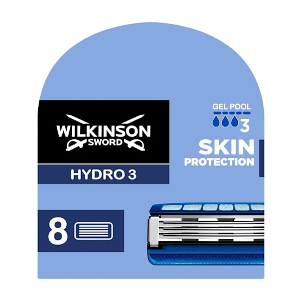 Wilkinson Hydro 3 Skin Protection Rakblad/ 8-pack från Tyskland