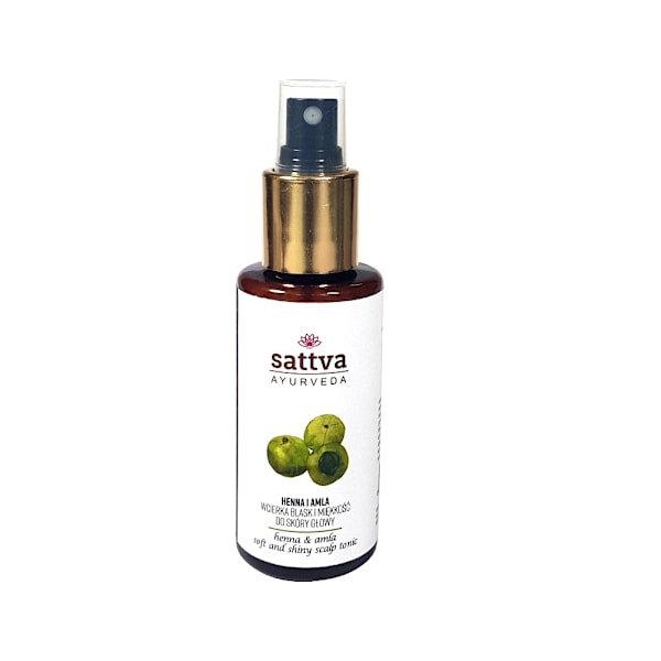 Sattva Ört Essens: Henna & Amla Glansgivande Hårbottenbehandling