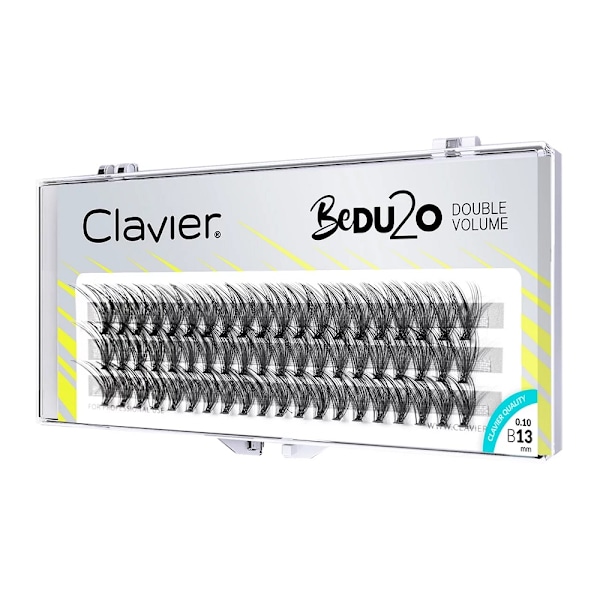 Clavier BeDU2O Dubbelvolym Lösögonfransar 13mm