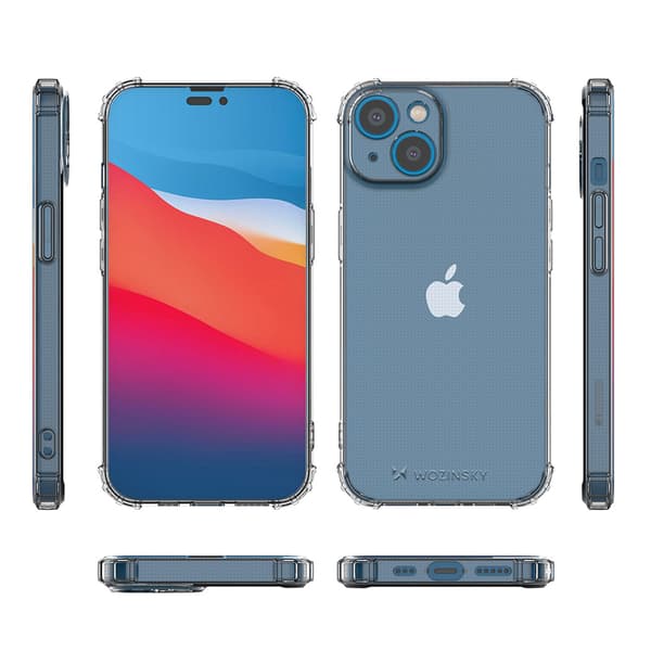 Wozinsky Stötsäkert Skal till iPhone 14 Plus Robust Transparent