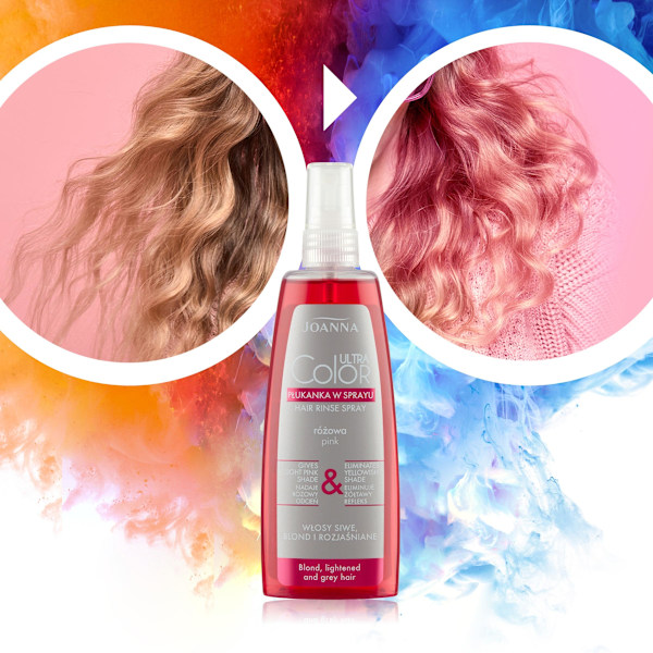 Joanna Ultra Color System Rosa Nyans Sköljning/ 150ml
