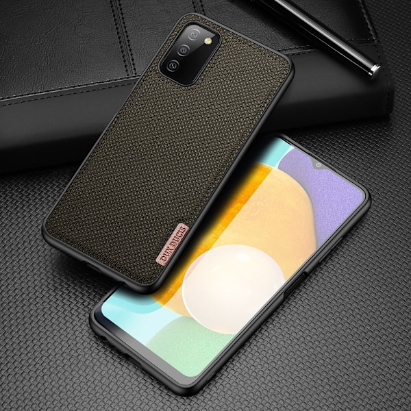 Samsung Galaxy A03s Fodral i Nylonmaterial – Grön från Dux Ducis