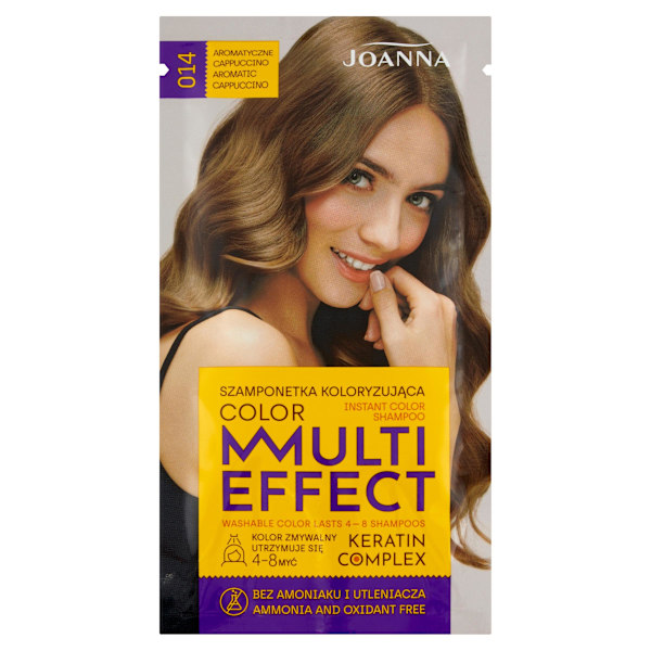 Joanna Färgschampo i Aromatisk Cappuccino - Mjuk Färg Effekt/ 35