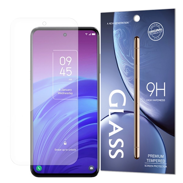 Förstärkt Skyddsglas 9H för TCL 20L (kuvertförpackning)