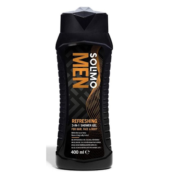 Herr Uppfriskande Duschgel - 400ml från Solimo
