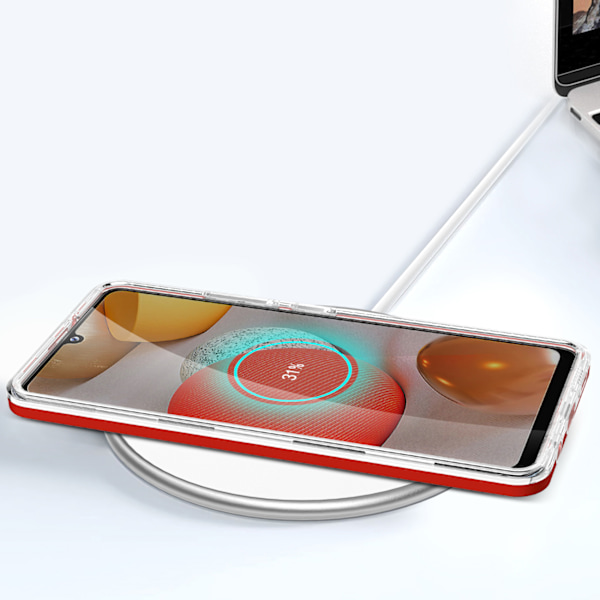 Genomskinligt 3-i-1 fodral för Samsung Galaxy A42 5G | Flexibelt