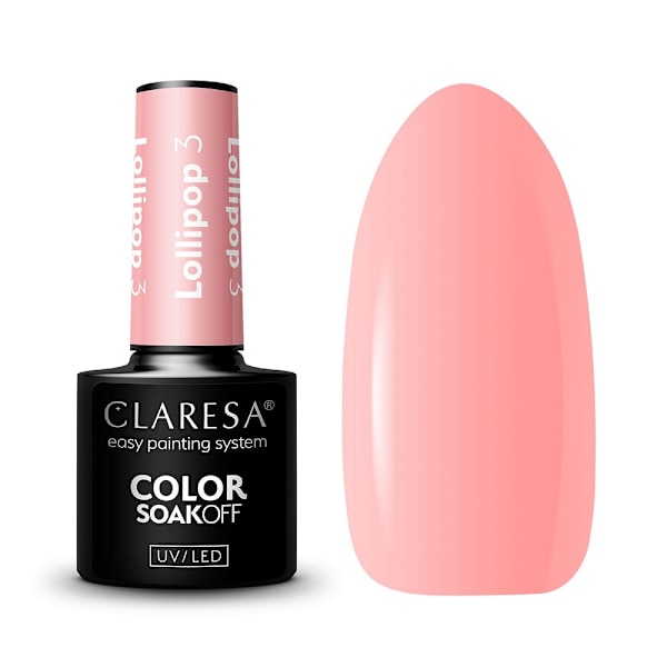 Claresa Geelikynsilakka UV/LED Soak Off Lollipop 3,5 g
