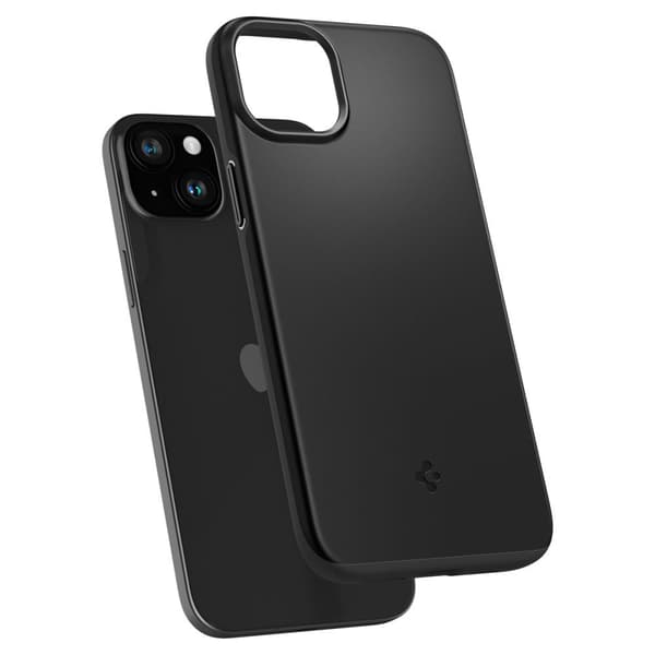Spigen Thin Fit-fodral för iPhone 15 Plus - Svart