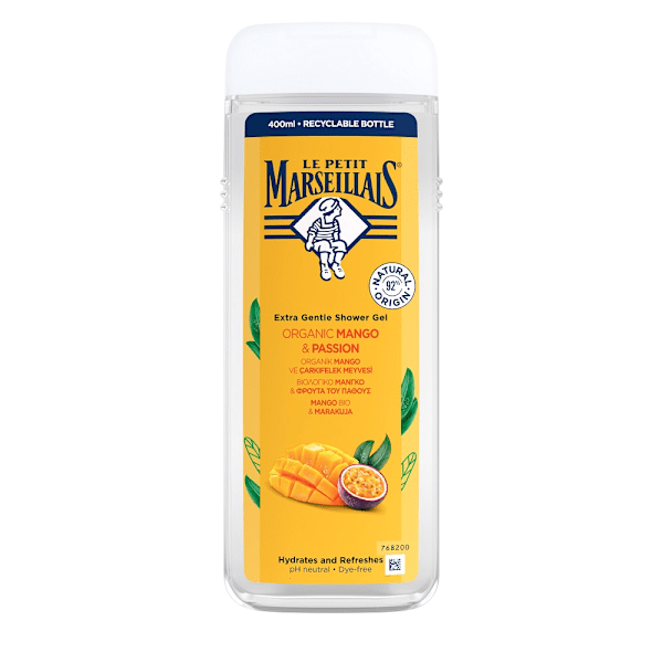 Le Petit Marseillais Krämig Duschgel/ Mango Bio & Maracuja/ 400m