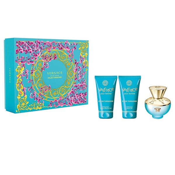 Versace Dylan Turquoise Pour Femme Toalettvatten 50 ml + Duschge