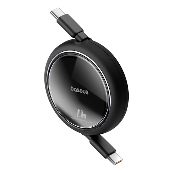 Baseus Free2Draw Mini Retractable USB-C till USB-C Kabel 100W 1m