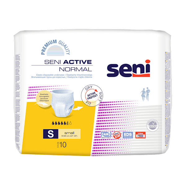 Skyddande Underbyxor för Inkontinens - Seni Active Normal/ 10 st