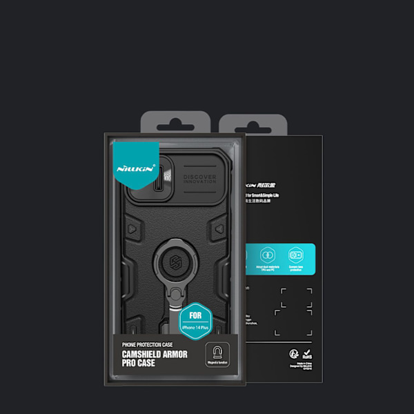 Nillkin CamShield Armor Pro MagSafe Skal för iPhone 14 Plus Blå