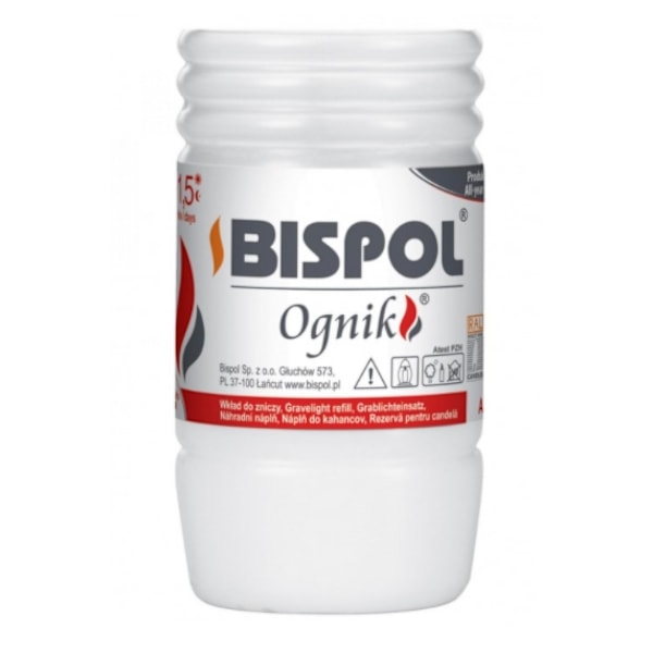 Bispol Ognik WP0 Znicelinsatser/ Paraffinljus/ 1 styck