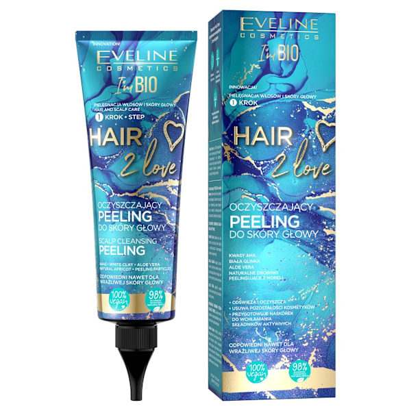 Eveline Cosmetics Hair 2 Love Rengörande Peel för Hårbotten/ 125