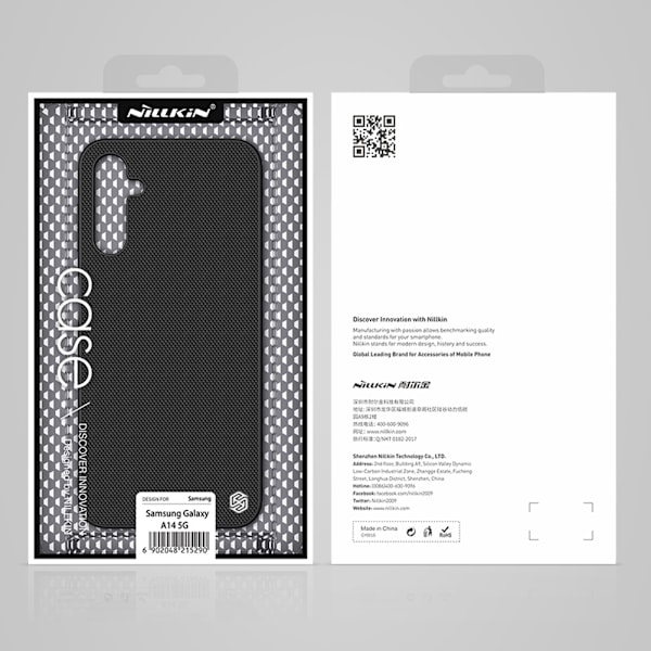 Nillkin Texturerat Fodral för Samsung Galaxy A14 5G/A14/ Förstär