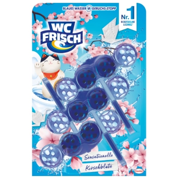 WC Frisch Toalettblock Körsbärsblomma/ 3 x 50 g
