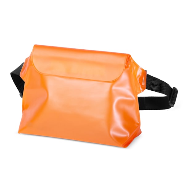 Vattentät Bältesväska i PVC - Orange