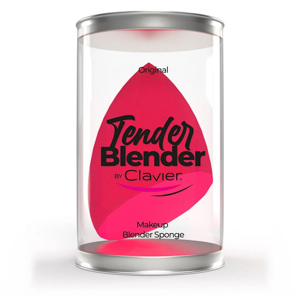 Clavier Tender Blender Pehmeä Meikkisieni - Viistetty Design