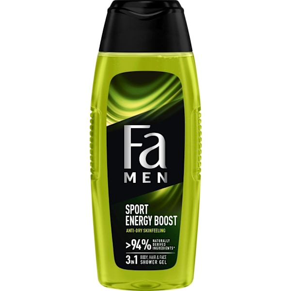 Fa Men Sport Energy Boost Duschgel 3 i 1 med Guarana & Ginseng D