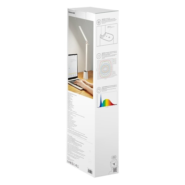 Baseus Smart Eye Trådlös Skrivbordslampa LED med 2200 mAh Batter