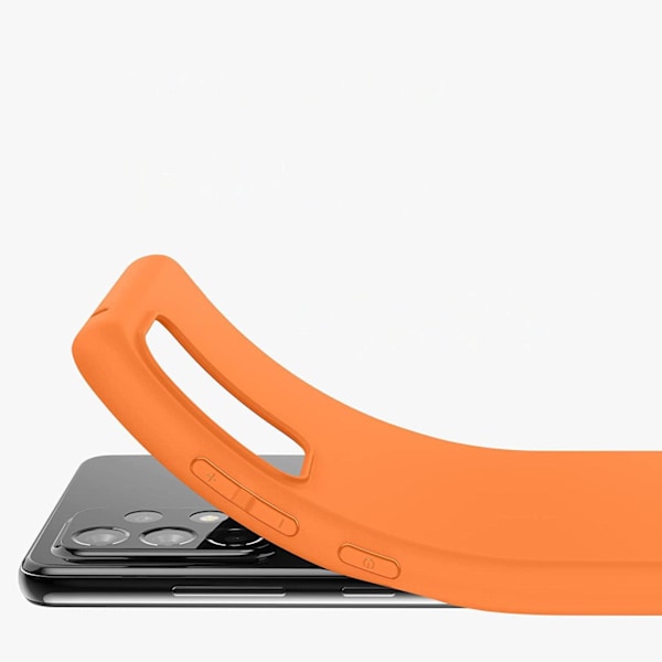 Flexibelt Silikonskal för Samsung Galaxy A22 4G – Svart