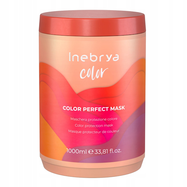Inebrya Färgbevarande Hårmask för Färgat Hår/ 1000ml