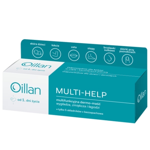Oillan Multi-Help/ Multifunktionell Salva för Dermatologiska Beh