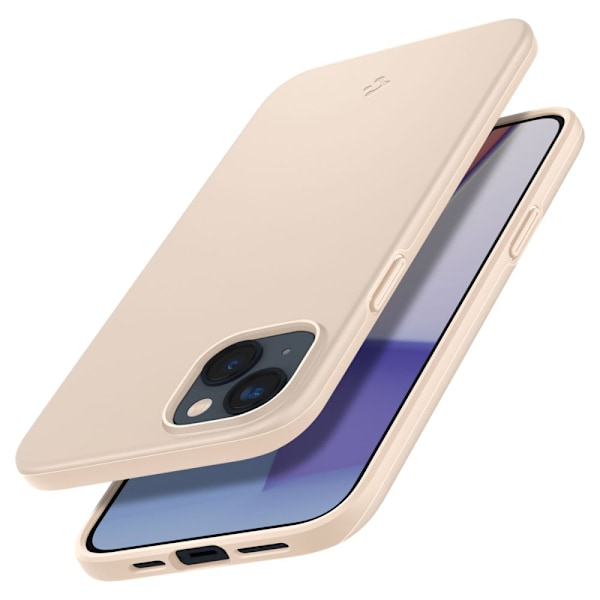 Spigen Thin Fit Skal för iPhone 14 Plus - Sandfärgad