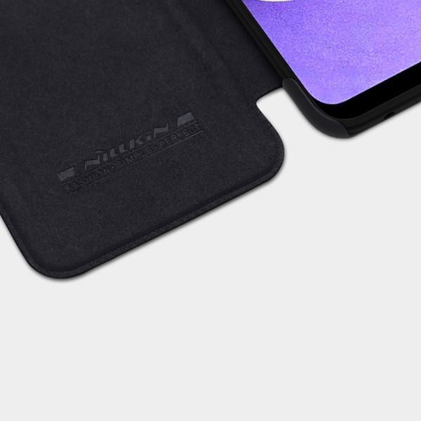 Nillkin Qin Läderfodral till Samsung Galaxy A03s Svart