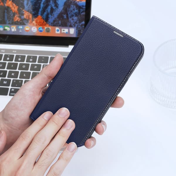 Dux Ducis Skal X2 för iPhone 14 Plus med Magnetiskt Lock Blå