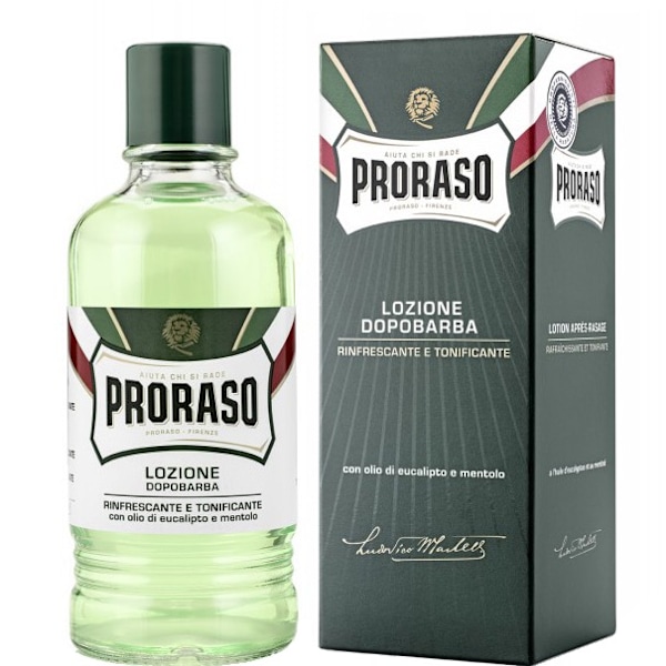 Proraso Aftershave Lotion Fresh Soothing Shaving Balm/ 400ml - F