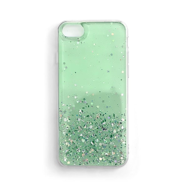 Wozinsky Glittrande Stjärnskydd Grön Skal för Xiaomi Mi 10T Lite