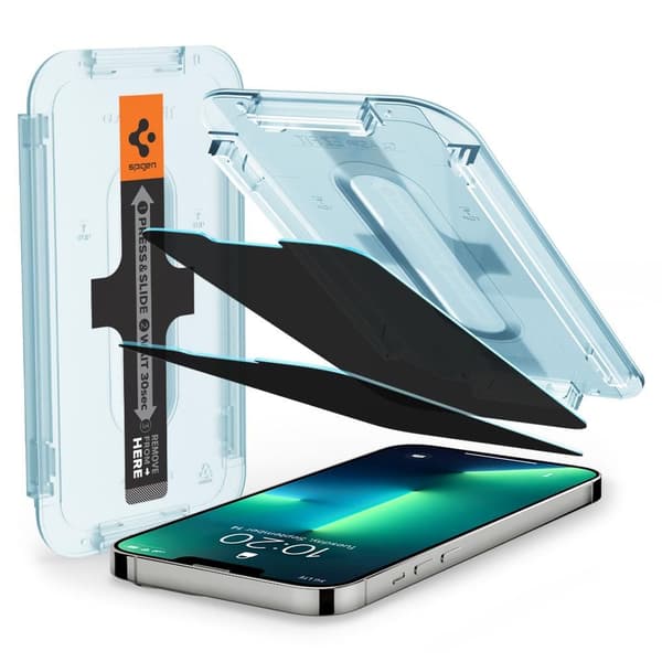 Spigen Glas.tR EZ Fit Sekretesshärdat Glas för iPhone 13/13 Pro/