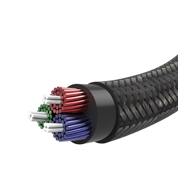Ugreen AUX förlängningskabel 3/5 mm mini-jack 1/5m Blå (AV118)