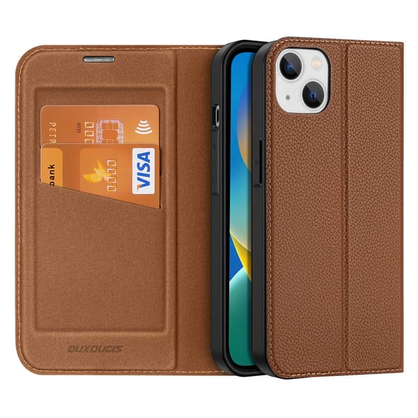 Dux Ducis Skin X2 Fodral med Magnetlock för iPhone 14 Plus - Bru
