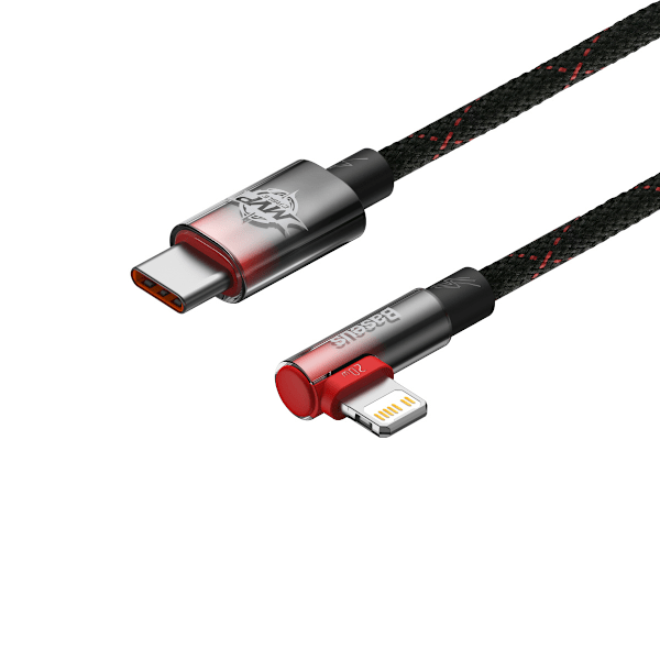 Baseus Vinklade Lightning till USB-C PD Kabel 20W 480Mb/s 1m - R