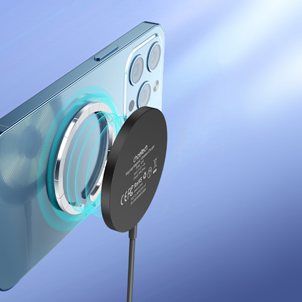 Choetech 15W Trådlös Magnetisk MagSafe Laddare för iPhone 12/13/