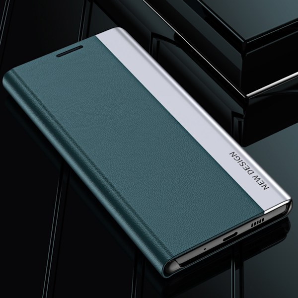 Samsung Galaxy A24 4G Blått Fodral med Stativfunktion och Flip-d