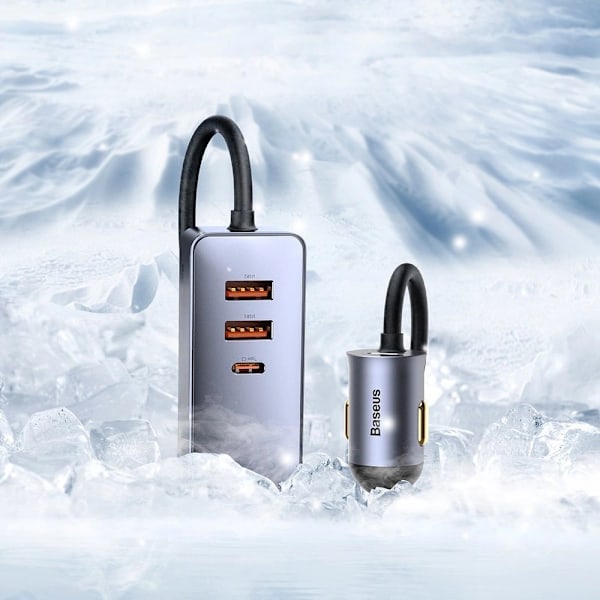 Baseus Share Together Billaddare 2x USB / 2x USB Typ C 120W PPS