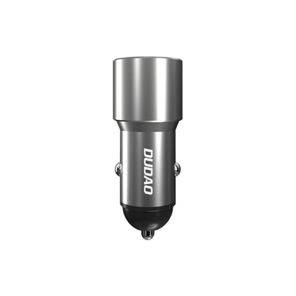 Dudao Bilstillas USB/USB Typ C Snabbladdare 22/5W Grå (R4PQ)