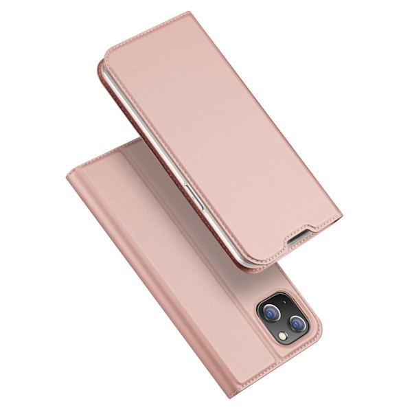 Dux Ducis Skin Pro Fodral med Flik för iPhone 14 Plus Rosa