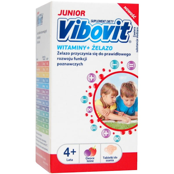 Barnas Vitamin & Järntillskott Tabletter från Vibovit Junior - 3